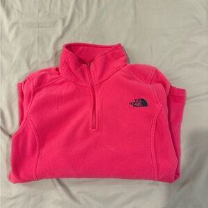 The North Face Bright Pink Fleece Jacket